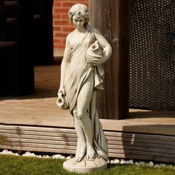 Purity Maiden Stone Garden Statue