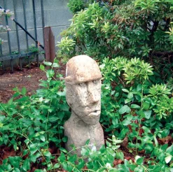 Rapa Nui Easter Island Head 52cm Stone Garden Ornament