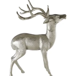Regal Deer 70cm Metal Indoor Statue