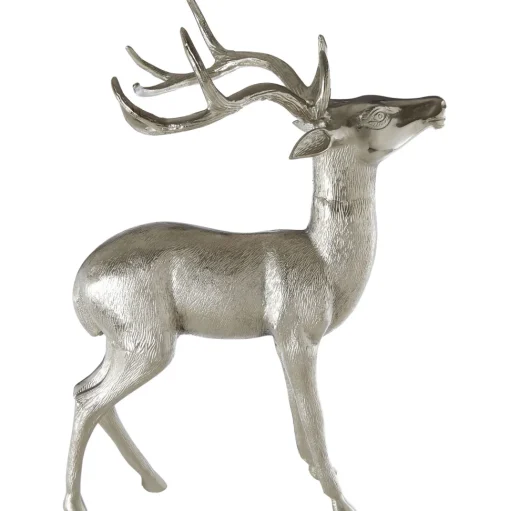 Regal Deer 70cm Metal Indoor Statue