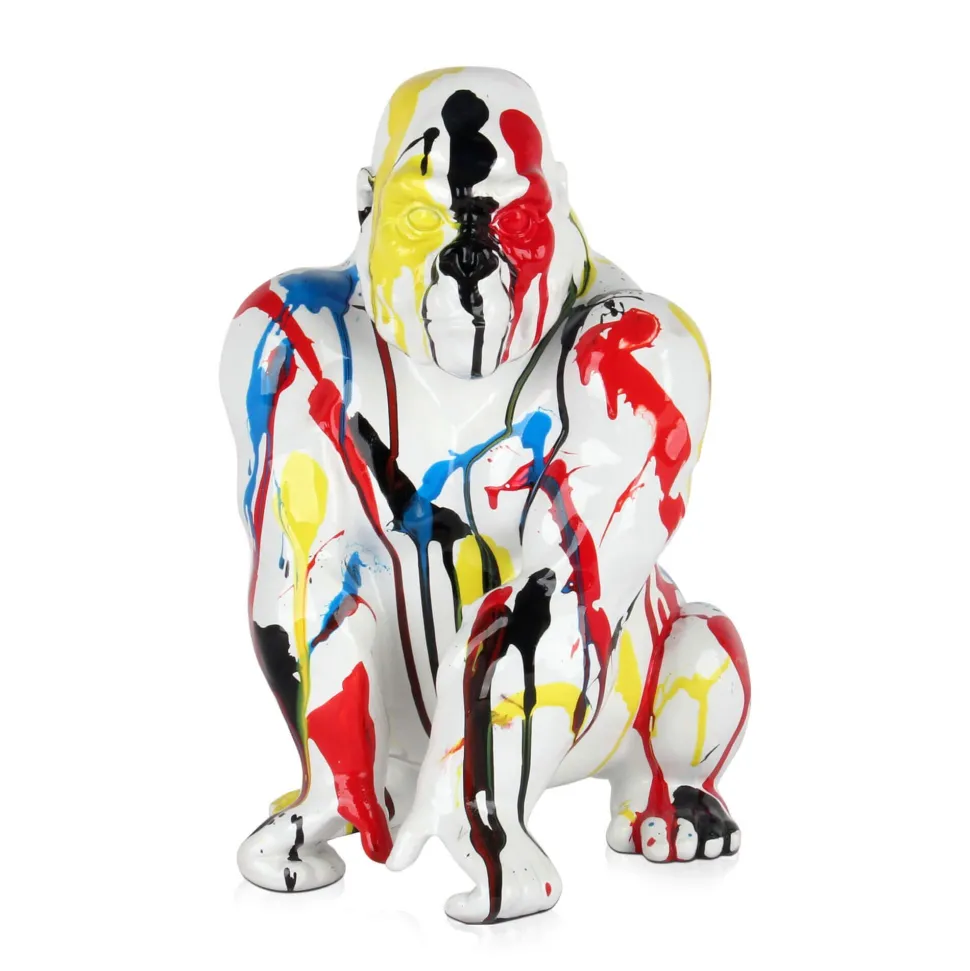 Regal Orangutan 38cm Multicolour Resin Indoor Sculpture