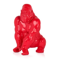 Regal Orangutan 38cm Red Resin Indoor Sculpture