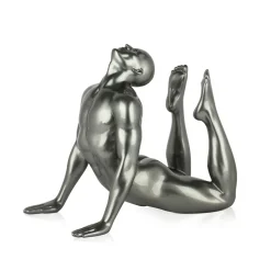 Rising Core 24cm Anthracite Resin Indoor Sculpture