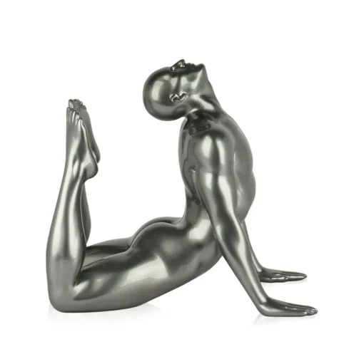 Rising Core 24cm Anthracite Resin Indoor Sculpture