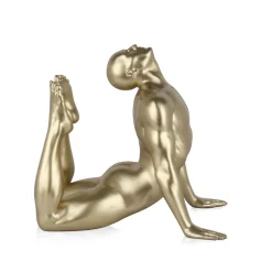 Rising Core 24cm Gold Resin Indoor Sculpture