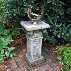 Rocco Armillary Stone Garden Sundial