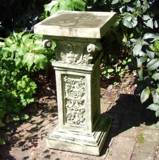 Rocco Column Stone Garden Pedestal