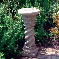 Roman Column Stone Garden Pedestal