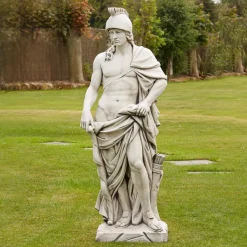 Roman Empire Gladiator Stone Garden Statue