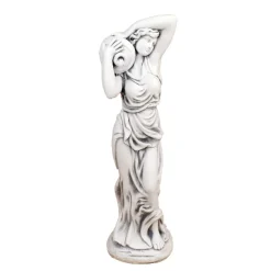 Roman Goddess with Urn 84cm Stone Resin Garden Statue
