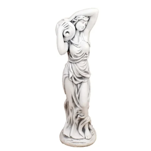 Roman Goddess with Urn 84cm Stone Resin Garden Statue