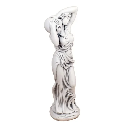 Roman Goddess with Urn 84cm Stone Resin Garden Statue
