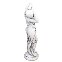 Roman Goddess with Urn 84cm Stone Resin Garden Statue