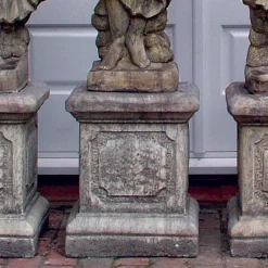 Roman Square Column Stone Garden Pedestal