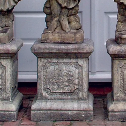 Roman Square Column Stone Garden Pedestal