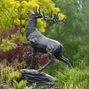 Royal Deer 213cm Bronze Metal Garden Statue