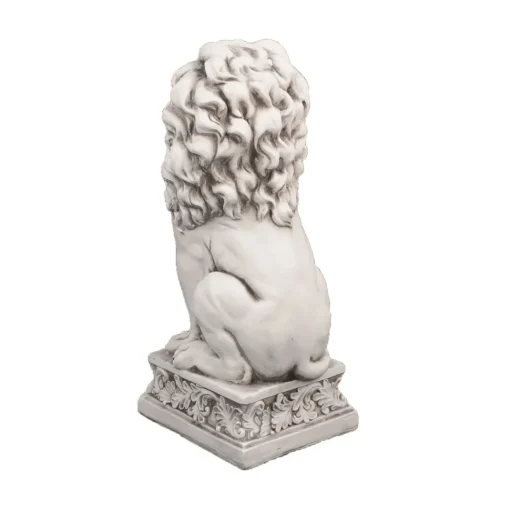 Royal Lion Antique Stone Garden Statue