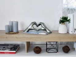 Sacred Love 15cm Anthracite Resin Indoor Sculpture