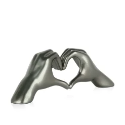 Sacred Love 15cm Anthracite Resin Indoor Sculpture