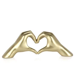 Sacred Love 15cm Gold Resin Indoor Sculpture