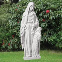 Saint Anna 110cm Marble Resin Garden Statue