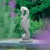 Seahorse 55cm Stone Garden Ornament