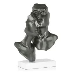 Secret Lovers 57cm Anthracite Resin Indoor Sculpture