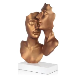 Secret Lovers 57cm Bronze Resin Indoor Sculpture
