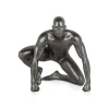 Shadow Protector 24cm Anthracite Resin Indoor Sculpture