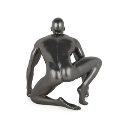 Shadow Protector 24cm Anthracite Resin Indoor Sculpture