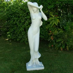 Shy Maiden 155cm Marble Resin Garden Statue