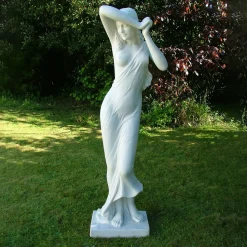 Shy Maiden 155cm Marble Resin Garden Statue
