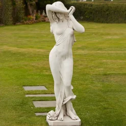 Shy Maiden 160cm Stone Garden Statue