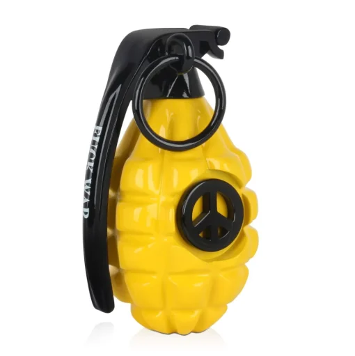 Sonic Grenade 25cm Yellow Resin Indoor Sculpture