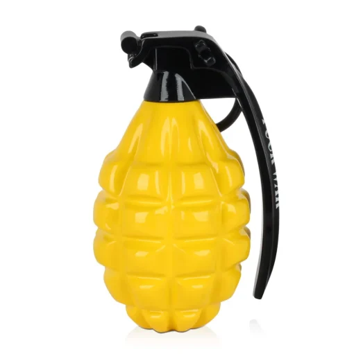 Sonic Grenade 25cm Yellow Resin Indoor Sculpture