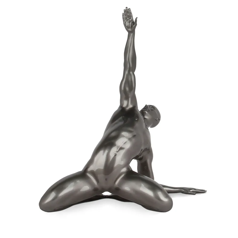 Soul Ascension 41cm Anthracite Resin Indoor Sculpture