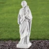 St. Joseph 46cm Marble Resin Garden Statue