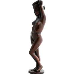 Standing Woman Bronze Indoor Sculpture