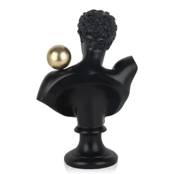 Stealth Titan 35cm Black Resin Indoor Sculpture