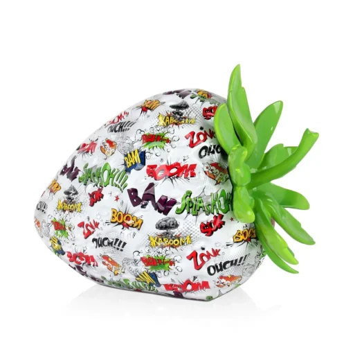 Strawberry Pop 31cm Comic Art Resin Indoor Sculpture