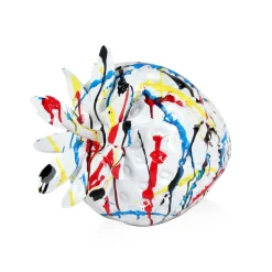 Strawberry Pop 31cm Multicolour Resin Indoor Sculpture