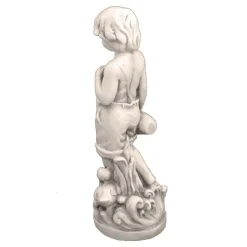 Summer Boy 73cm Stone Resin Garden Statue