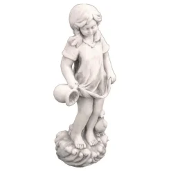 Summer Girl 71cm Stone Resin Garden Statue