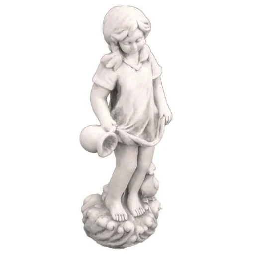 Summer Girl 71cm Stone Resin Garden Statue
