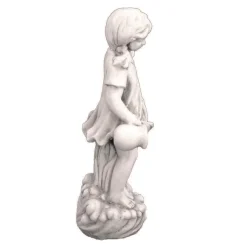Summer Girl 71cm Stone Resin Garden Statue