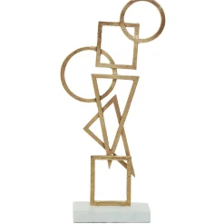 Symbol Ascent 47cm Gold Metal Indoor Sculpture