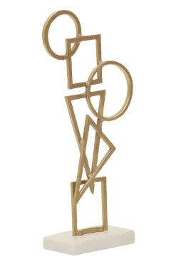 Symbol Ascent 47cm Gold Metal Indoor Sculpture