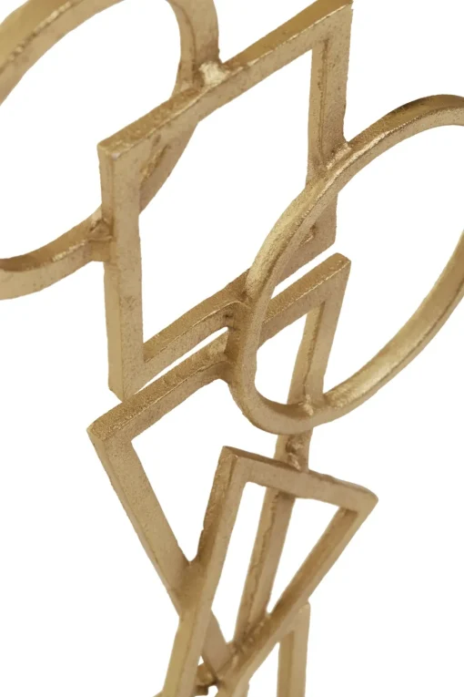 Symbol Ascent 47cm Gold Metal Indoor Sculpture