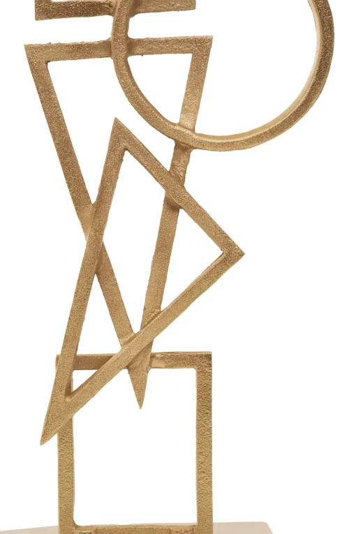 Symbol Ascent 47cm Gold Metal Indoor Sculpture