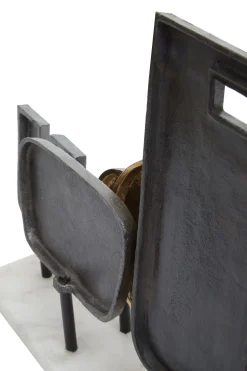 Symbolic 34cm Metal Indoor Sculpture